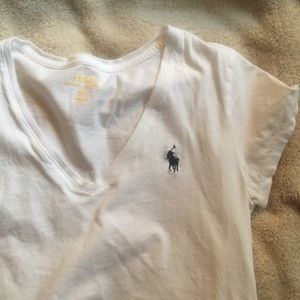 POLO Ralph Lauren white shirt size S